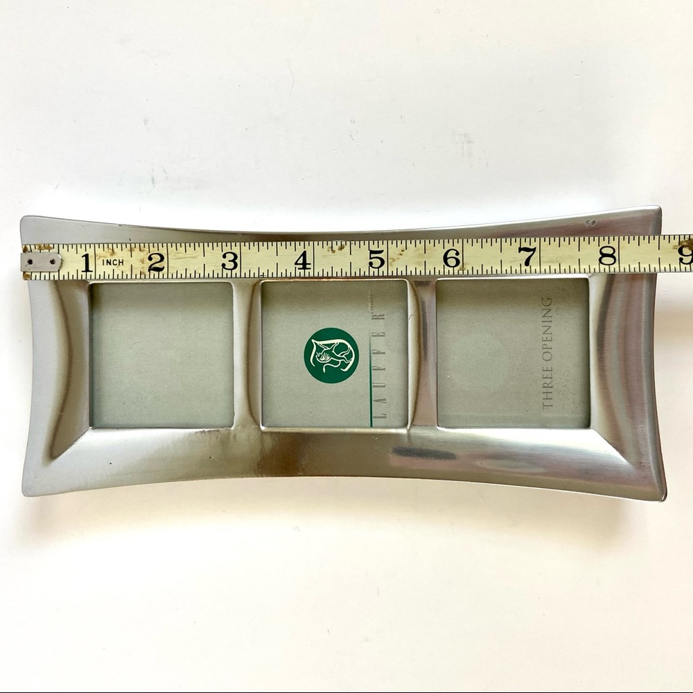 ✨New✨ Lauffer Frames Silver Plated Three Opening Picture Frame - Picture 5 of 11